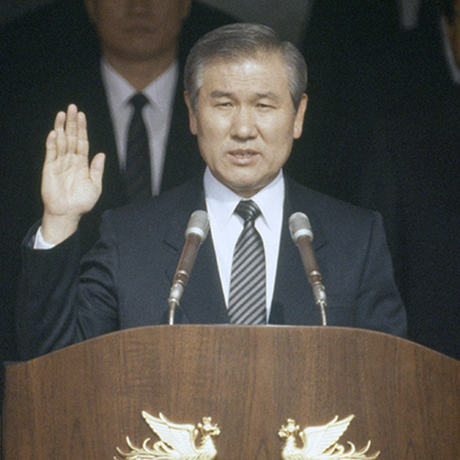 대한민국 제5공화국 (9)노태우, 대선에서 샘김에 승리